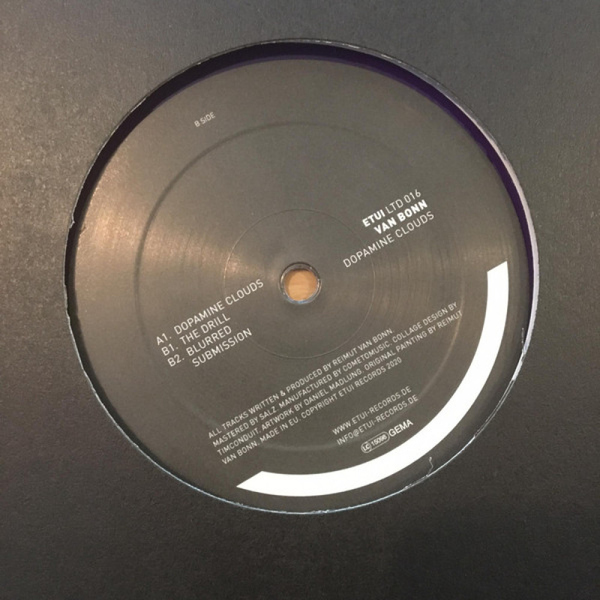 Van Bonn - DOPAMINE CLOUDS (PURPLE TRANSLUCENT VINYL) (Back)
