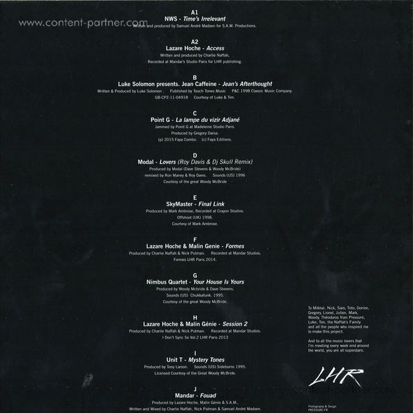 Various / Lazare Hoche - Access (180 Gram Vinyl 5xlp Box) (Back)