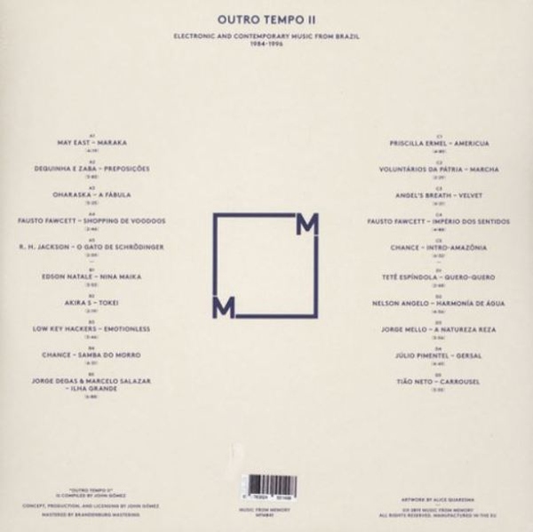 Various Artists (1984-1996) - OUTRO TEMPO II – ELECTRONIC AND CONTEMPORARY MUSIC (Back)