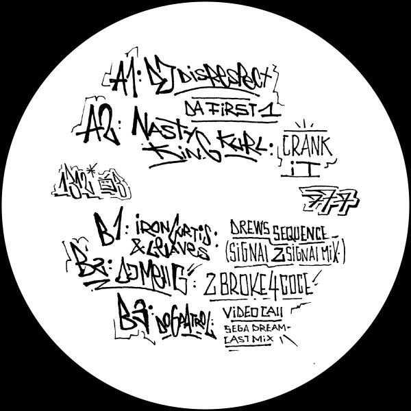 Various Artists - A.C.A.B. (Part 3) [graffiti tagged sleeve / ltd. (Back)