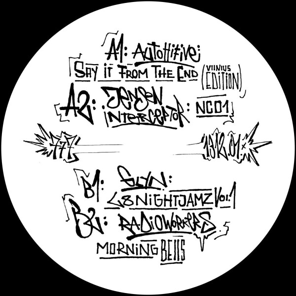 Various Artists - A.C.A.B. (Part One) [graffiti tagged sleeve / ltd. (Back)