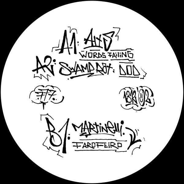 Various Artists - A.C.A.B. (Part Two) [graffiti tagged sleeve / ltd. (Back)