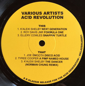 Various Artists - Acid Revolution (Back)