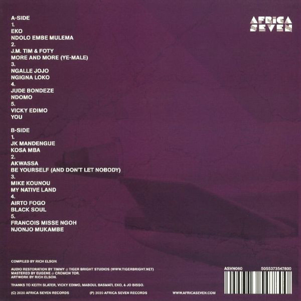 Various Artists - Africa Airways Six (Mile High Funk 1974 - 1981) (Back)