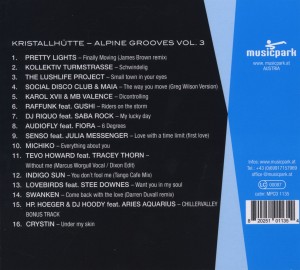 Various Artists - Alpine Grooves Vol. 3 (Kristallh�tte) (Back)