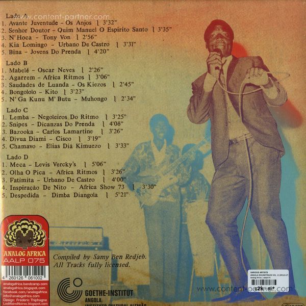 Various Artists - Angola Soundtrack Vol.2 (Back)