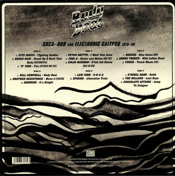 Various Artists - Body Beat: Soca-Dub and Electronic Calypso '79-'98 (Back)