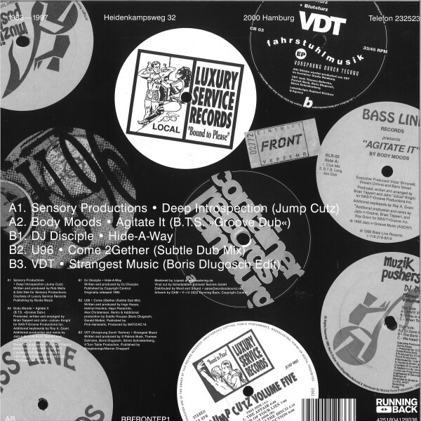 Various Artists - FRONT EP Compilation (Back)