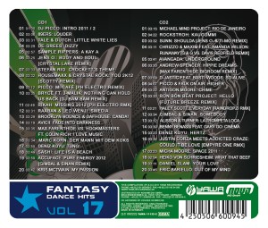 Various Artists - Fantasy Dance Hits Vol.17 (Back)