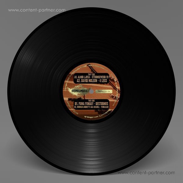 Various Artists - Hardgroove Planet EP (Back)