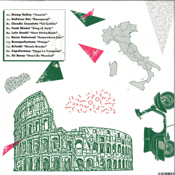 Various Artists - Italo Funk Vol. 2 (Back)