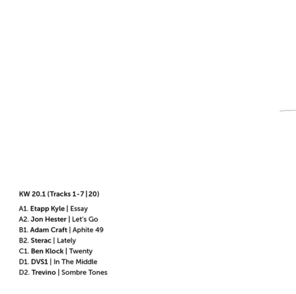 Various Artists - Klockworks 20.1 (Back)