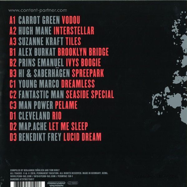 Various Artists - Permanent Vacation 4 (2LP + MP3) (Back)