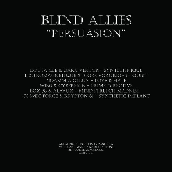 Various Artists - Persuasion [printed sleeve / vinyl only] (Back)