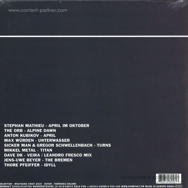 Various Artists - Pop Ambient 2016 (LP +CD) (Back)