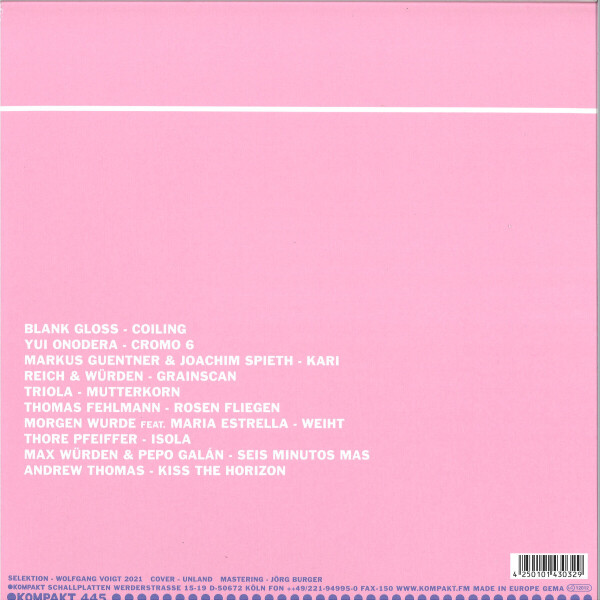 Various Artists - Pop Ambient 2022 (Back)