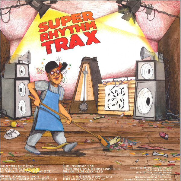 Various Artists - Super Rhythm Trax (Back)