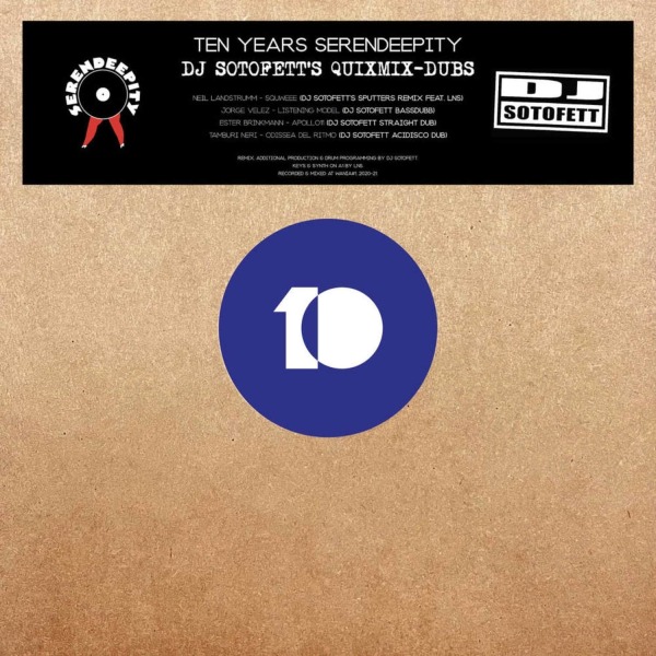 Various Artists - Ten Years Serendeepity DJ SOTOFETT DUBS (Back)