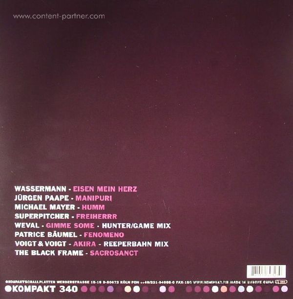 Various Artists - Total 15 (Back)