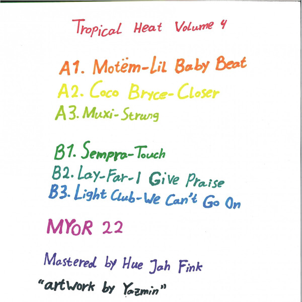 Various Artists - Tropical Heat Volume 4 (Back)