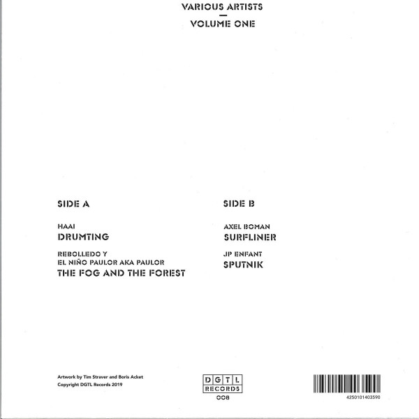Various Artists - Volume One (Back)