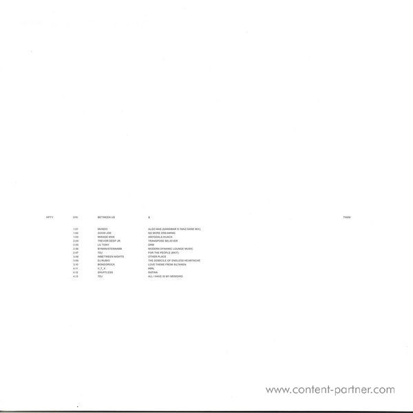Various - Between Us & Them (Back)
