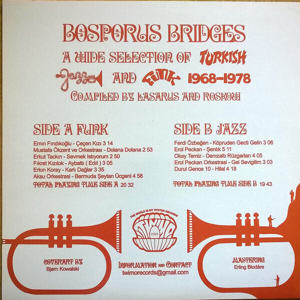 Various - Bosporus Bridges - A Wide Selection of Turkish... (Back)