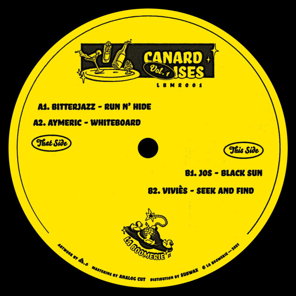 Various - Canardises Vol. 1 (Back)