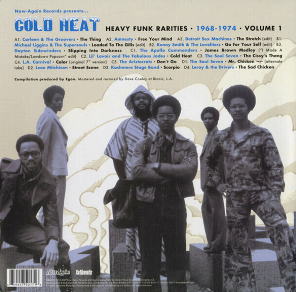 Various - Cold Heat Vol.1 (Back)