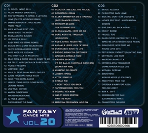 Various - Fantasy Dance Hits Vol.20 (Back)