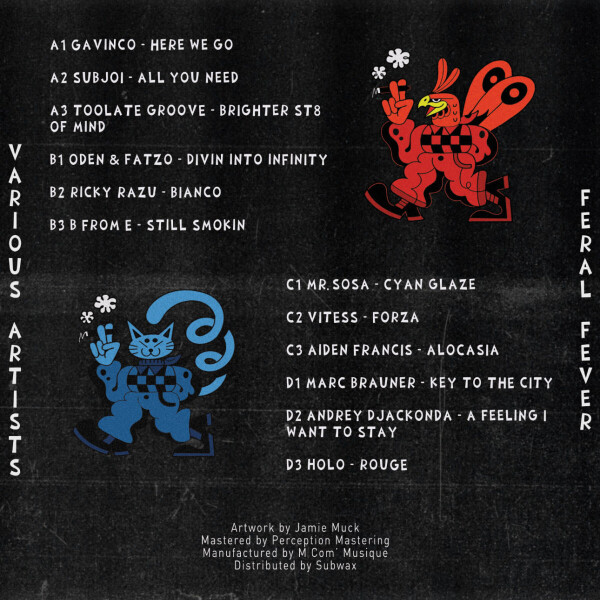Various - Feral Fever (Back)
