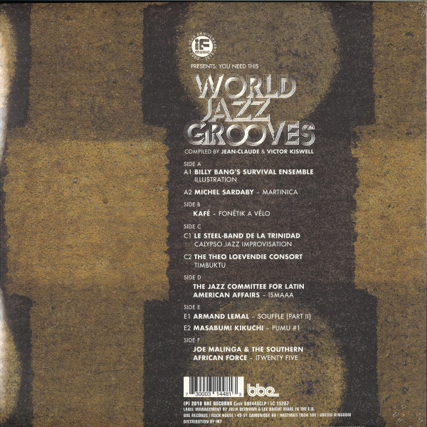 Various - If Music Pres.: You Need This - World Jazz Grooves (Back)