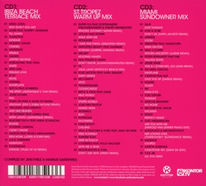 Various - Kontor Sunset Chill 2015 (Back)