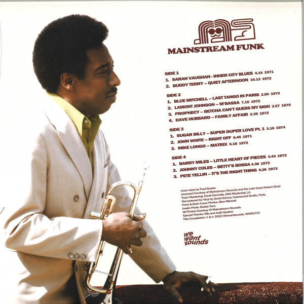Various - Mainstream Funk (FUNK, SOUL, SPIRITUAL JAZZ 71-75) (Back)
