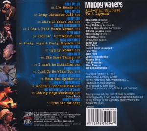 Various - Muddy Waters All-Star Tribute To A Legen (Back)