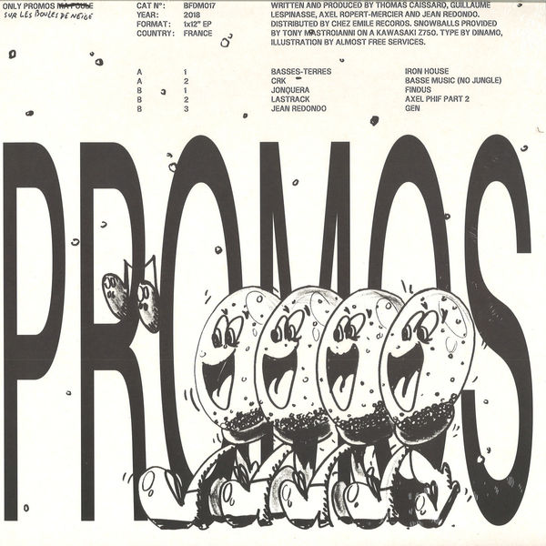 Various - Only Promo Ma Poule (Back)