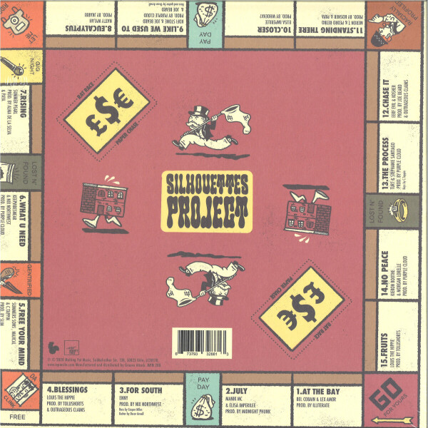 Various - The Silhouettes Project (Back)
