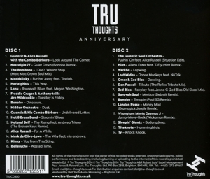 Various - Tru Thoughts 15th Anniversary (Back)