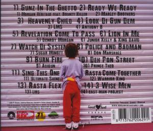 Various/Reggae - Gunz In Da Ghetto (Back)