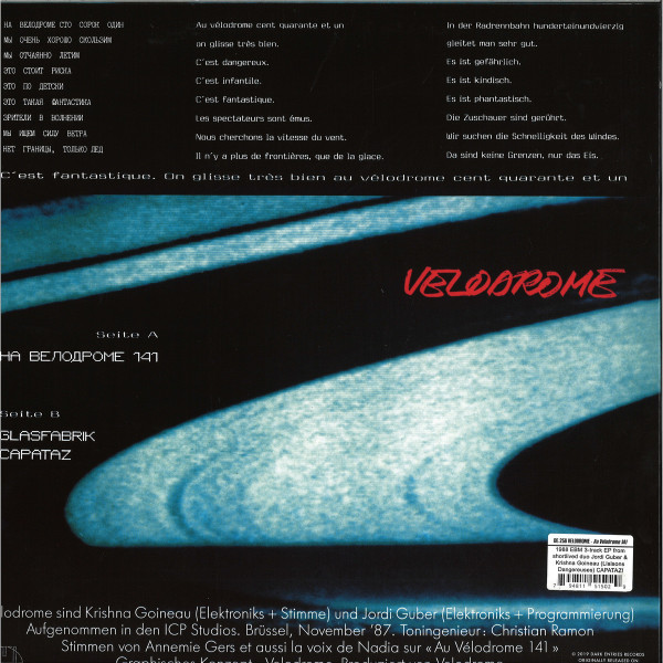 Velodrome - DE256 (Back)
