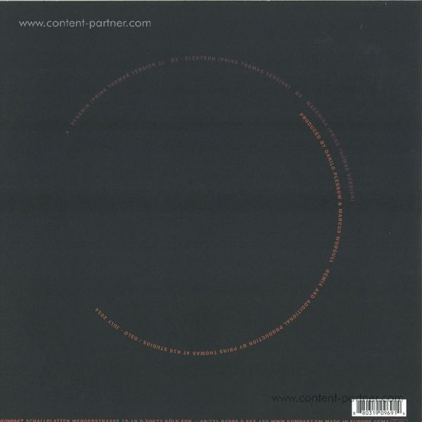 Vermont - The Prins Thomas Versions (Back in) (Back)