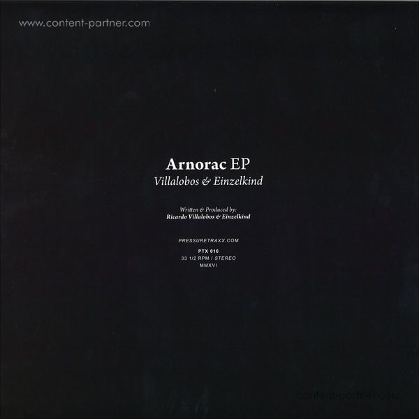 Villalobos & Einzelkind - Arnorac (Back)