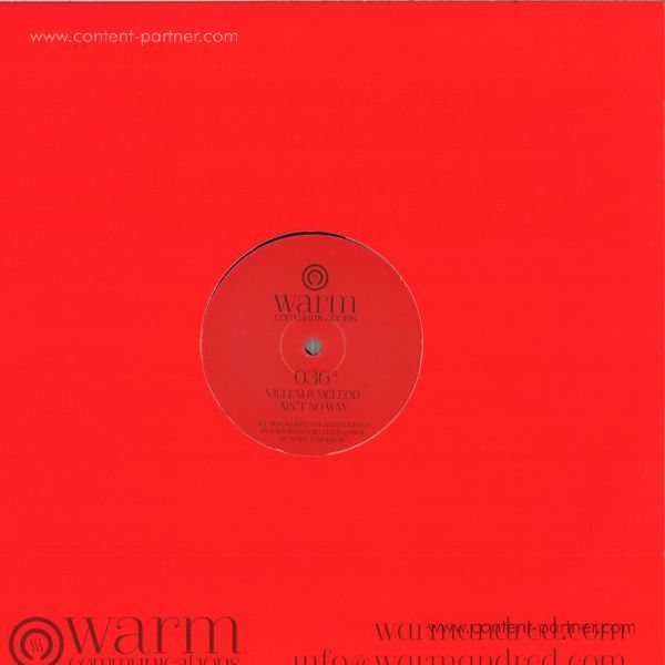 Villem & Mcleod - Ain't No Way / Make Tomorrow (Back)