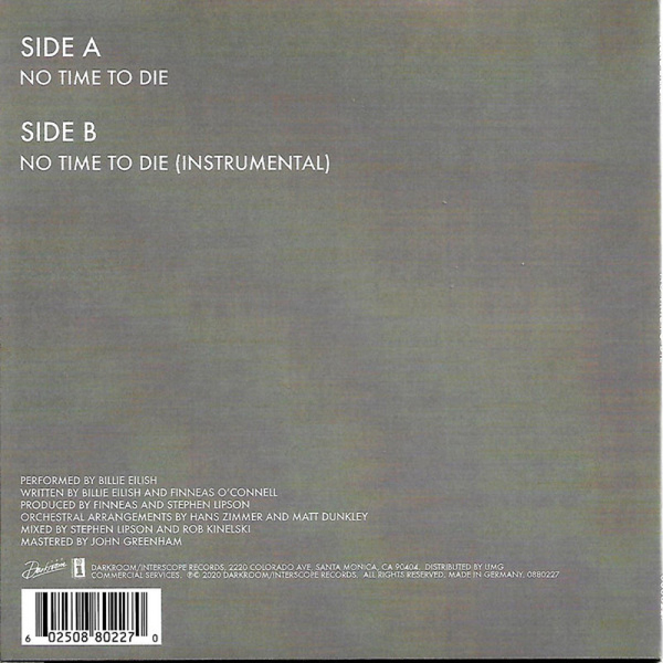 Visage - Fade to Grey (Ltd. 10" Vinyl) (Back)