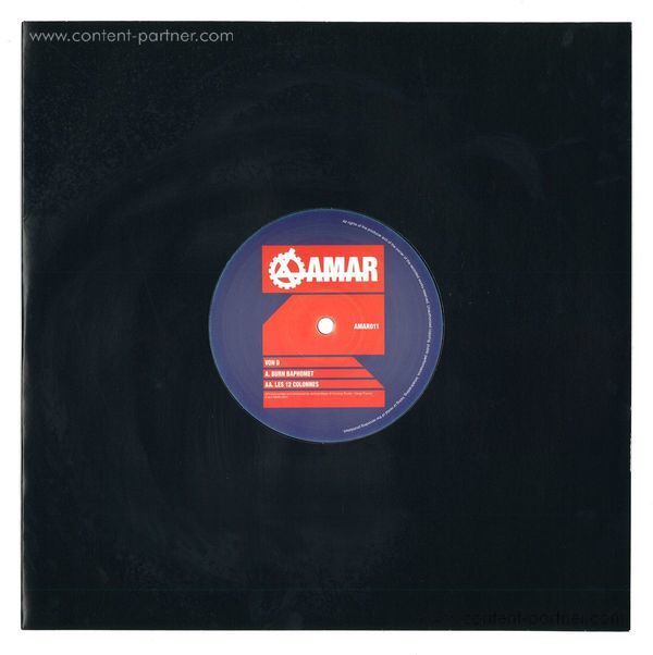 Von D - Burn Baphomet / Les 12 Colonnes (Back)
