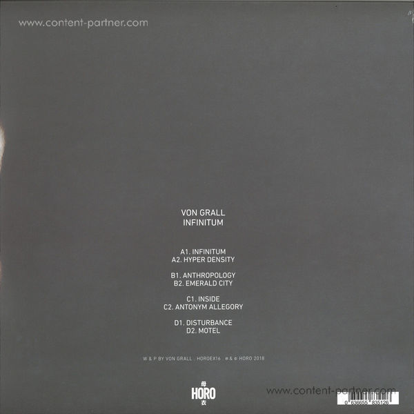 Von Grall - Infinitum 2x12" (Back)