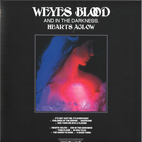 WEYES BLOOD - AND IN THE DARKNESS, HEARTS AGLOW (Back)