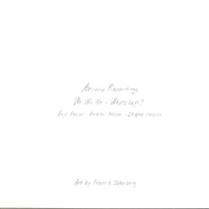 Wa Wu We - What's Left? (Back)