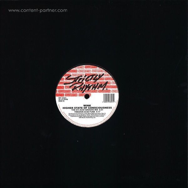 Wink - Higher State Of Consciousness (Back)