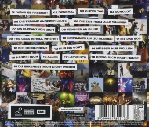 Wir Sind Helden - Tausend Wirre Worte-Lieblingslieder 2002 (Back)